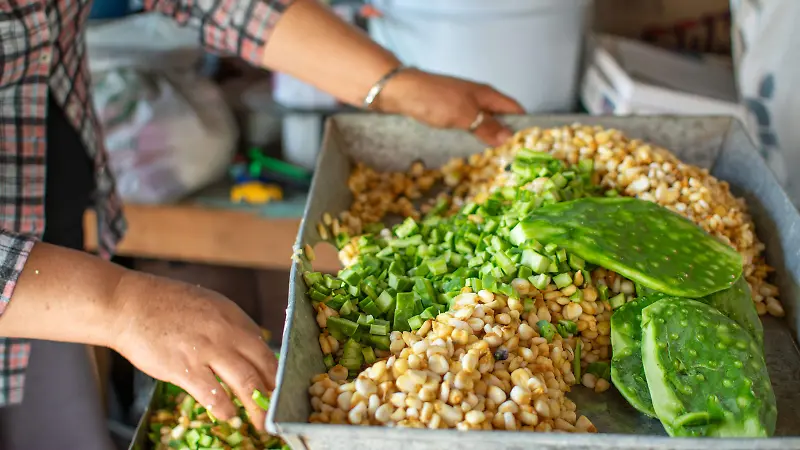 Tortillas de nopal